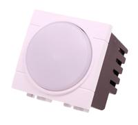 A2ZWORLD 1 Pezzo Lampada di Emergenza LED 220V 0,5W 80LM, Occupa 2 Posti, Colore Bianco, Compatibile Con Bticino Living Light, Autonomia 3 Ore, Anti Black Out, Interruttore On/Off