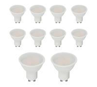 A2ZWORLD 10 Pezzo Lampada LED GU10 10W 1450LM 220V, Bianco Freddo 6500K 110°, Luce Angolo Largo, Faretto LED Alta Luminosità