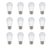 A2ZWORLD 12 Pezzi Lampadina LED E27 G45 12W 1160LM 220V, Bianco Neutro 4200K, Mini Globo G45 Super Luminoso, Angolo 180°, D45X85mm