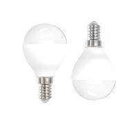 A2ZWORLD 2 Pezzi Lampadina LED E14 G45 12W 1160LM 220V, Bianco Freddo 6500K, Mini Globo G45 Super Luminoso, Angolo 180°, D45X85mm
