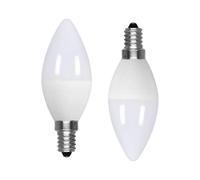 A2ZWORLD 2 Pezzi Lampadine LED E14 C37 10W 950LM 220V, Bianco Neutro 4200K, E14 Forma Oliva Goccia, Angolo 180°, D37X106mm