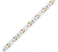 A2ZWORLD 24V Striscia Led SMD Da 10 Metri, 12W/M 135lm/W 120SMD/M, Bianco Caldo 3000K, Larga 8mm, Dimmerabile PWM, Tagliabile ogni 2smd Da 16.7mm, IP20, CRI>80