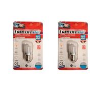 A2ZWORLD 2Pcs Lampadine LED 1157 BAY15D P21/5W 12V 24V Canbus, 1W/3.5W Doppio Filamento Attacchi Lineare Sfalsati, 9 SMD 3030 300lm, 45mm (Luce Giallo Ambra)