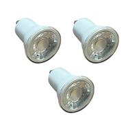 A2ZWORLD 3 Pezzi Lampadine Led Mini GU10 35mm, Bianco Caldo 3000K, Led PAR11, MR11 220V 4W 360LM, Angolo Luce Stretta 38°, Diametro 35mm Altezza 42mm