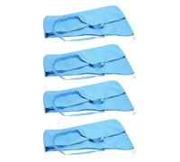 A2ZWORLD 4 Pezzi Borsa per Ombrellone, Misura 105X16cm, Sacca Porta Ombrellone da Spiaggia, Custodia per Ombrelli, Colore Blu