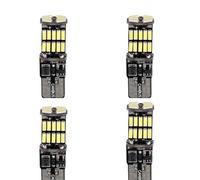 A2ZWORLD 4pcs Lampada Led Auto Camion 12V 24V, 33mm, Canbus No Errore, T10 W5W, 24 SMD 4014, 2.5W 360lm, Luce Bianco Freddo 6500K