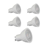 A2ZWORLD 5 Pezzo Lampada LED GU10 10W 1250LM 220V, Bianco Freddo 6500K 38°, Luce Angolo Stretto Con Lente, Faretto LED Alta Luminosità