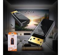 A2ZWORLD Adattatore Convertitore da DisplayPort a HDMI, Alta Definizione Audio e Video, Ultra HD 4K, per Monitor Esterni, Televisori, Proiettori