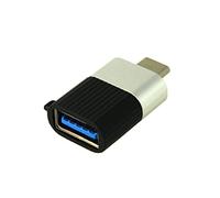 A2ZWORLD Adattatore Convertitore Di Porte USB-A, USB Type C, Micro USB, iOS, Femmina-Maschio, Maschio-Femmina (USB-A to USB-C)