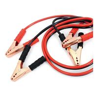 A2ZWORLD Cavi di Avviamento Batteria Auto 800 AMP, Sezione 10mm², 2 Pezzi Nero e Rosso da 250cm, per Emergenza Auto e Moto Fino a 2000cc