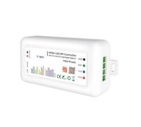 A2ZWORLD Centralina Controller SPI WiFi 5 in 1 per Strisce LED Digitali WS2815, RGB RGBW RGB+CCT, Compatibile Tuya Smart Life, Alexa e Google Home, DC 5-24V, 1024 Pixel