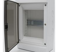 A2ZWORLD centralino da parete 4 moduli, bianco IP40, 150x170x100 mm, RAL 9016, i