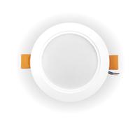 A2ZWORLD Faretto Led da Incasso CCT 5W 450lm, D95X25mm, Foro 70mm, 3 Colori 3000K 4200K 6500K Angolo 120° IP20