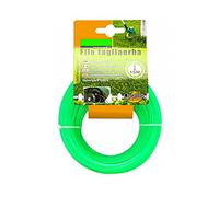 A2ZWORLD Filo Decespugliatore, Filo Tagliaerba Tonda, Lunga 15 Metri, Diametro da 2,4mm 2,7mm 3,0mm (Ø3.0mm)