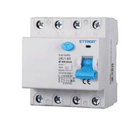 A2ZWORLD Interruttore Differenziale Puro Tipo A Trifase, RCCB Classe A 30mA 4P 40A, 3P+N 4 Poli 6kA AC 400V, Occupa 4 Moduli DIN