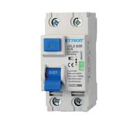 A2ZWORLD Interruttore Differenziale Tipo B 30mA, RCCB Classe B 30mA 2P 40A, 1P+N 2 Poli 10kA 230V, Occupa 2 Moduli Barra DIN