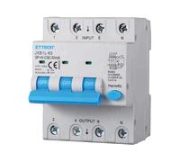 A2ZWORLD Interruttore Magnetotermico Differenziale Trifase, Tipo A 30mA, RCBO Classe A 4P C50 50A, Curva C 3P+N 6000A, Occupa 4 Moduli DIN, AC 400V IP20