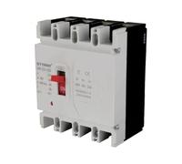 A2ZWORLD Interruttore Scatolato Magnetotermico, MCCB Curva C, 4P AC 400V 250A, Ui 660V Uimp 8Kv, Ics 18kA Icu 35kA, IP40 IEC60947-2