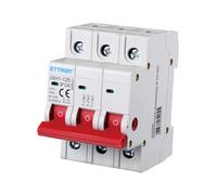 A2ZWORLD Interruttore Sezionatore 40A 63A, 3P 415VAC, Montaggio Su Guida DIN, Occupa 3 Moduli (40A)