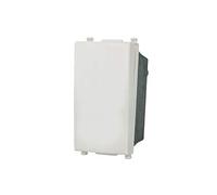 A2ZWORLD Interruttore Unipolare Compatibile Con Vimar Plana, 1P 16A, Bianco