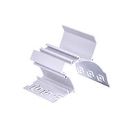 A2ZWORLD Kit Profilo Alluminio Completo Da 2 Metri Per Striscia Led,