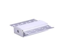 A2ZWORLD Kit Profilo Alluminio Completo Da 2 Metri Per Striscia Led, Larga