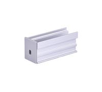 A2ZWORLD Kit Profilo Alluminio Completo Da 2 Metri Per Striscia Led, Larga e