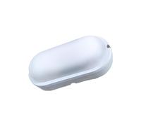 A2ZWORLD Lampada Led Da Parete Esterno, Impermeabile IP54, Led Bulkhead, 12W 1155LM Angolo 120°, Per Condominio Corridoio (Ovale 199X97X47mm, Bianco Caldo 3000K)