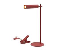 V-TAC Lampada LED da Tavolo Magnetica VT-7413-LED23043 3W ricaricabile USB-C Touch Rosso