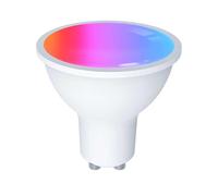 A2ZWORLD Lampadina Matter LED Wifi Smart Multicolore RGB Dimmerabile Lampada Faretto GU10 4,7W 400Lm App Compatibile con Amazon Alexa e Google Home