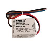 A2ZWORLD Led Driver, Corrente Costante, 4W 700mA 2,5-6V, Mini Alimentatore per Strisce Led, IP65