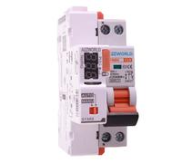 A2ZWORLD MCB Interruttore Magnetotermico Con Riarmo Automatico, Curva C 1P+N 2M