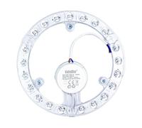 A2ZWORLD Modulo Led Per Plafoniera, 18W 1800LM D185mm, Led Plate Ad Anello, Bianco Caldo 3000K, Trasformate La Plafoniera con Neon Circolare ad Luce Led, 220V IP20