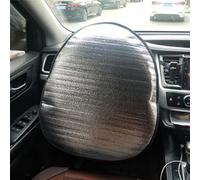 A2ZWORLD Parasole per Volante Auto, Dimensione 47x51cm, Coprivolante Ripara il Volante dal Sole