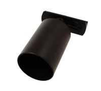 A2ZWORLD Porta Faretto da Binario Monofase Attacco GU10, Colore Nero, Orientabile e Ruotabile, Max 50W 220V, Supporto per Faretti LED