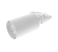 A2ZWORLD Porta Faretto da Binario Trifase Attacco GU10, Colore Bianco, Orientabile e Ruotabile, Max 50W 220V, Supporto per Faretti LED