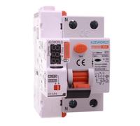 A2ZWORLD RCCB Interruttore Differenziale Puro Riarmo Automatico, Tipo A 1P+N 3M