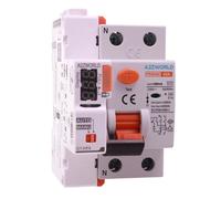 A2ZWORLD RCCB Interruttore Differenziale Puro Riarmo Automatico, Tipo A 1P+N 3M