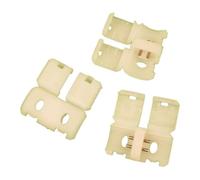 A2ZWORLD Set di 3 Connettori per Striscia LED 8mm Accessori di Collegamento Rapido Colore Bianco, per Striscia LED COB 220V