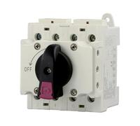 A2ZWORLD Sezionatore del Circuito CC, Interruttore di Isolamento Fotovoltaico, 32A DC 1000V 4 Poli, Occupa 2 Moduli Barra DIN, IP20 IEC60947-3