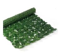 A2ZWORLD Siepe Artificiale, Rotolo da 3 Metri, Altezza 100cm, per Recinzione Balcone, Rete Ombreggiante con Foglie Finte (Foglie di Patate Dolce)