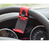 A2ZWORLD Supporto universale per telefono cellulare volante per auto con larghezza fino a 84 mm