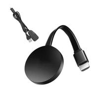 A2ZWORLD Wifi Display Dongle 1080p, Ricevitore Display Wireless HDMI, Screen Mirroring da Smartphone a TV/Monitor, Condivisione Schermo in HD (Modello: 2176 "Rotonda")