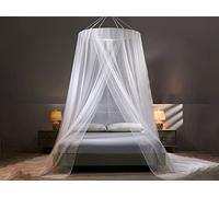 A2ZWORLD Zanzariera Letto 60x270x1520cm, Tenda Antizanzare, Forma Cupola, Misura Universale Per Letto Matrimoniale Singolo Lettino Bambini Culla