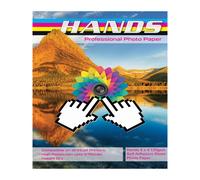 Hands Professionale A3 135gsm Autoadesivo Lucido Carta Fotografica (20, 40 Fogli