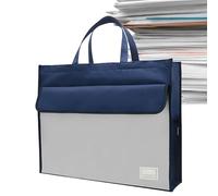 A3 Document Tote Bag - Large Capacity File Organizer, Portable Storage Handbag | Oversized Carrier for Maps Magazines Newsletters, Professional Transport