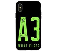 A3 What Else? Il comune auto sa Custodia per iPhone X/XS