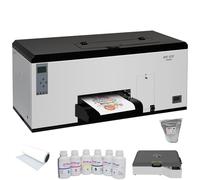 A3 XP600 Stampante a Doppia Testina,DTF Stampante Transfer Macchina da Stampa con Agitazione Automatica Inchiostro Bianco e Circolazione Temporizzata per Stampa FAI DA TE,C32 Diretta a Film Stampante