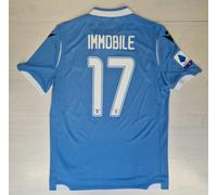 A32 MACRON LAZIO MAGLIA GARA HOME CAMPIONATO AUTENTICA 2019 17 IMMOBILE