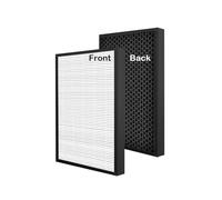 A341 2 In 1 Filtro Aria HEPA + Carbone 397 * 217 * 38mm For Purificatore D'aria, Compatibile Con BONECO P340